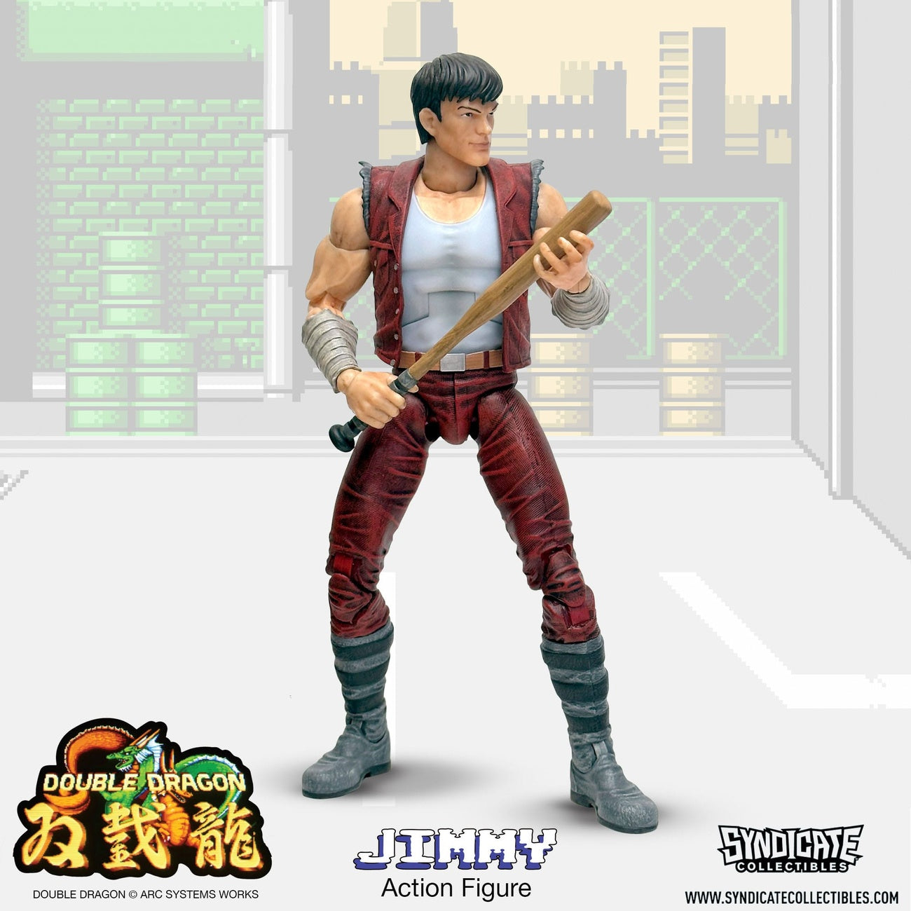 Product image Double Dragon Deluxe Action Figure 1/12 Jimmy 18 cm