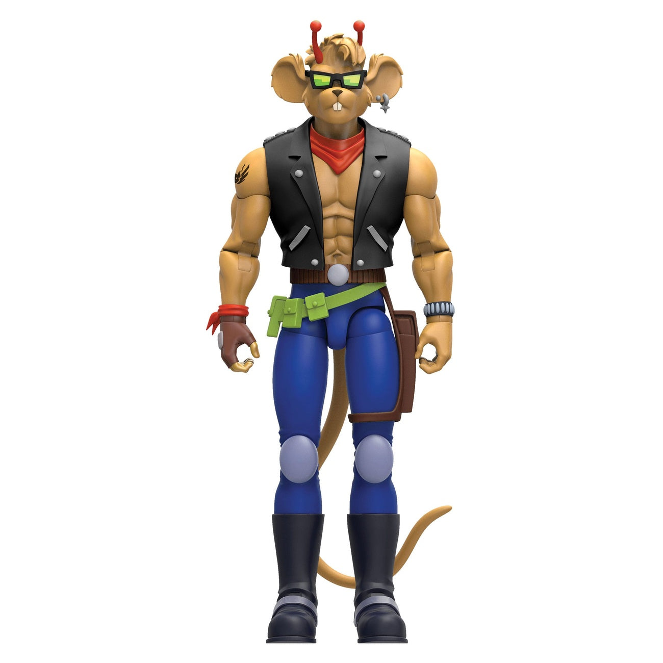 Image produit Figurine articulée Biker Mice From Mars Throttle 18 cm