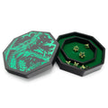 Image produit CritStones Arena Dice Tray Green Dragon