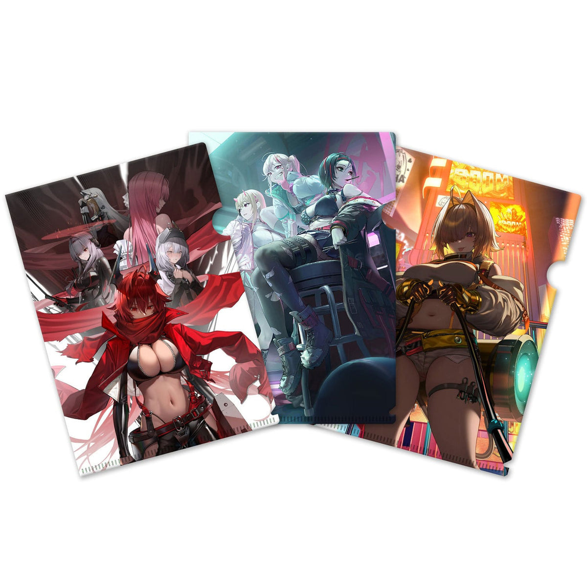 Image produit Goddess of Victory: Nikke protège-cartes transparentes lot de 3
