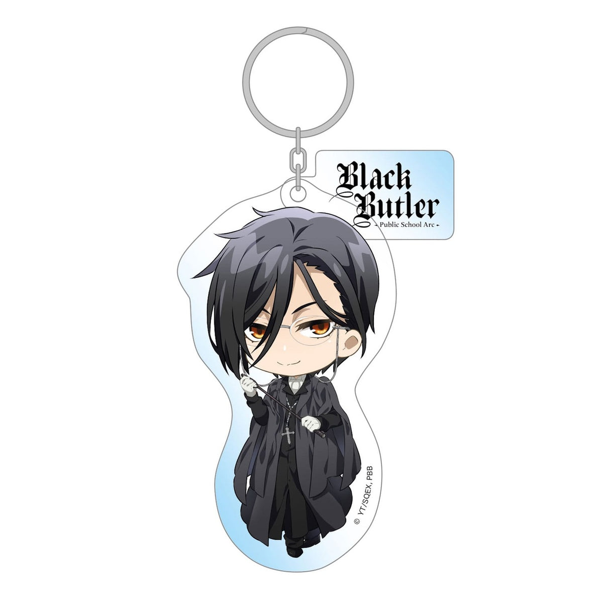 Image produit Black Butler : Public School Arc porte-clés acrylique Sebastian 8 cm