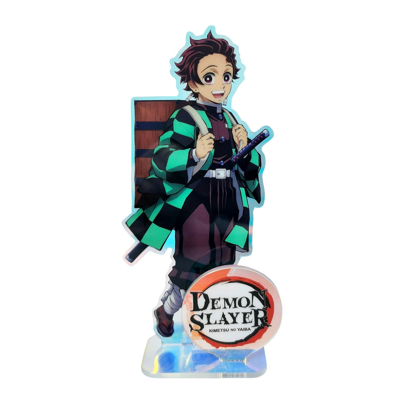 Image produit Demon Slayer: Kimetsu no Yaiba Statuette Acrylique Tanjiro Holographique 15 cm