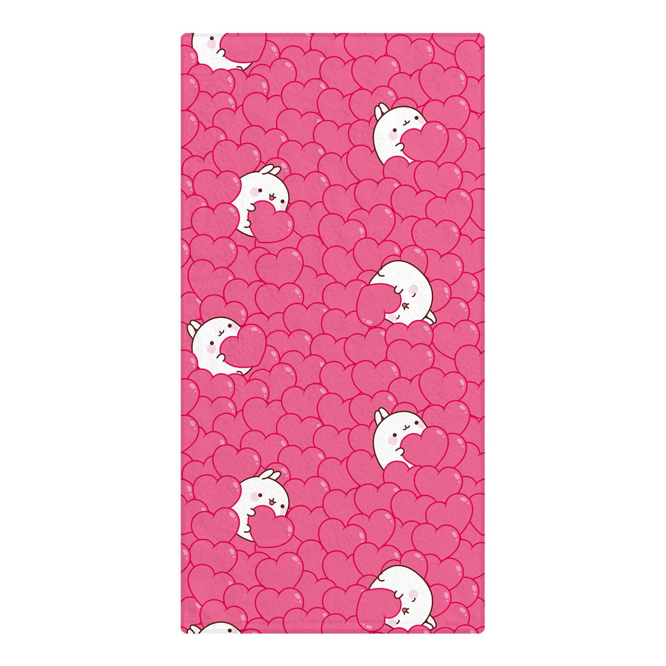 Image produit Molang Serviette Hearts 150 x 75 cm