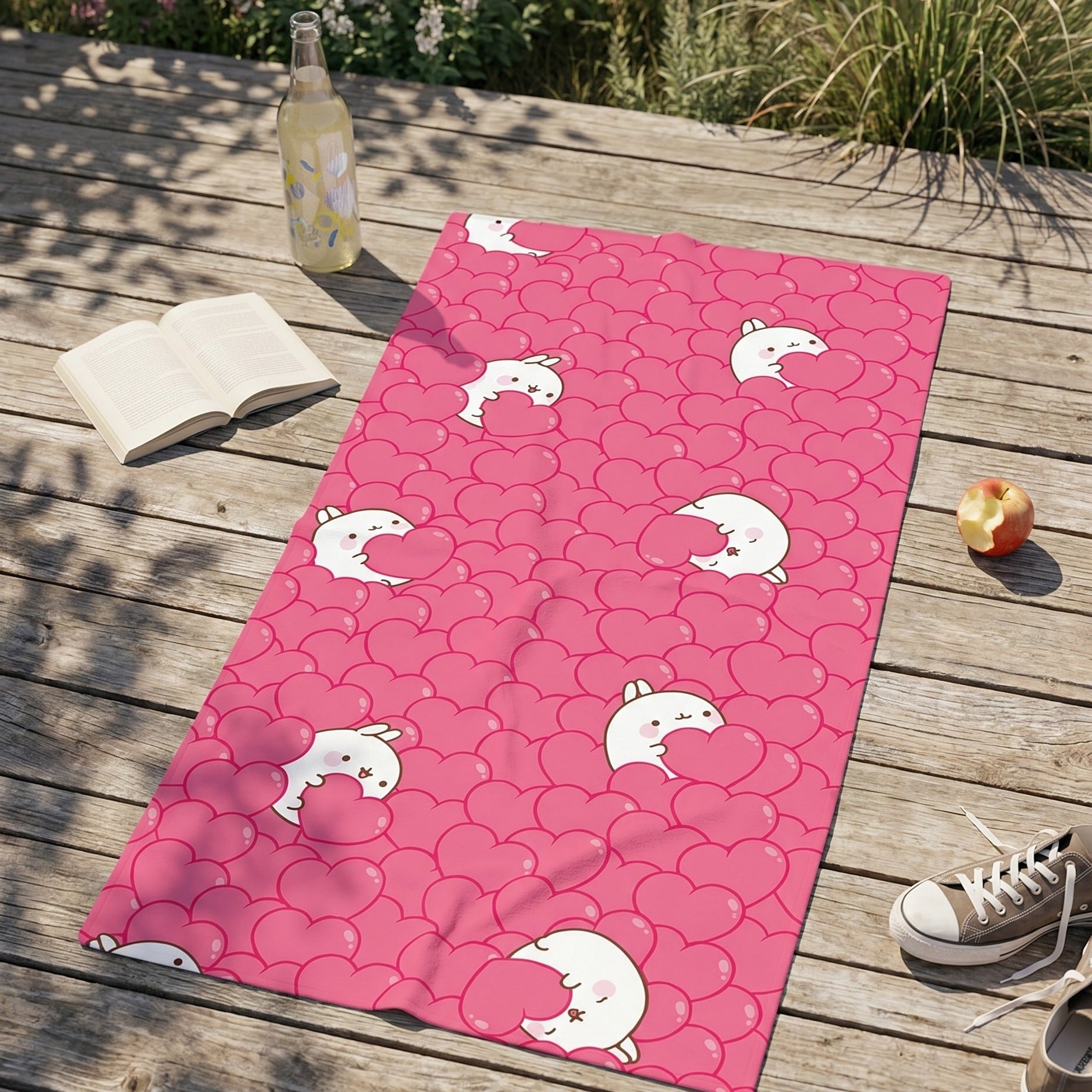 Image produit Molang Serviette Hearts 150 x 75 cm