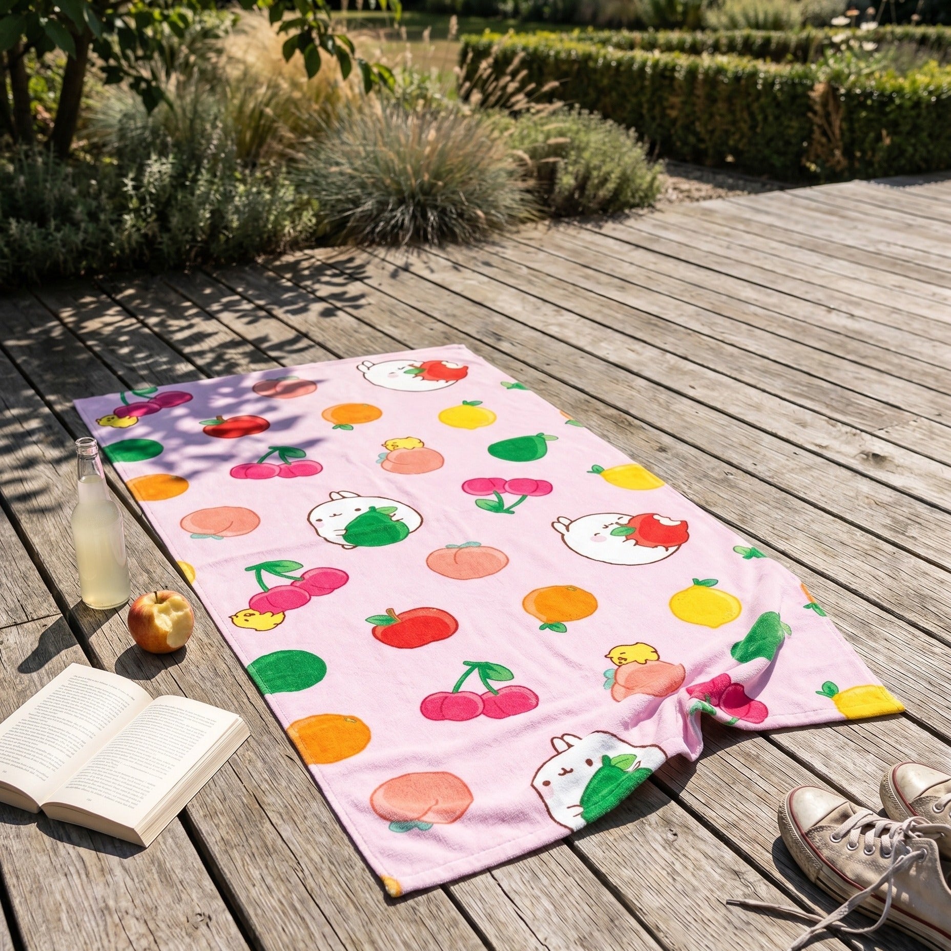 Image produit Molang Serviette Fruits 35 x 75 cm