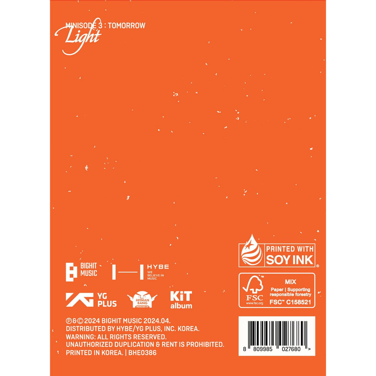 Image produit Tomorrow X Together - Minisode 3: Tomorrow KiT Album Premium