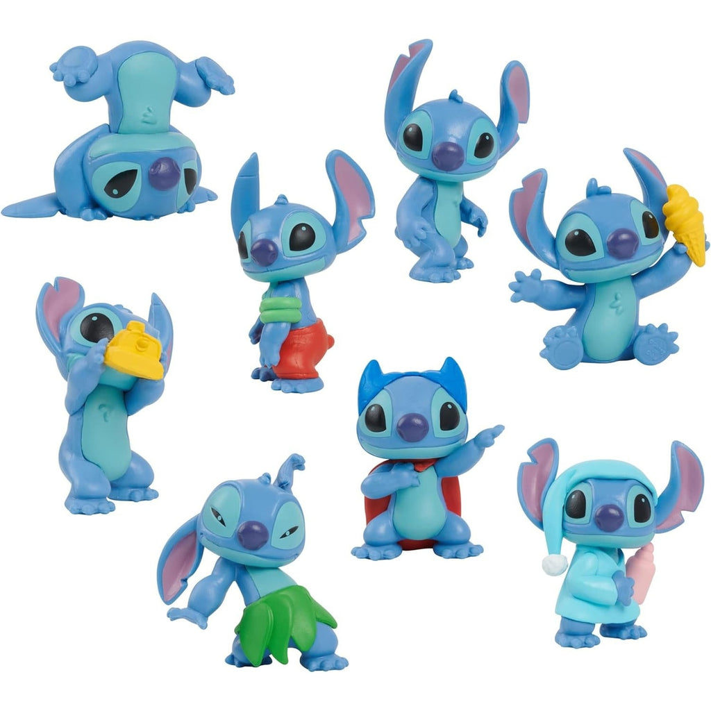 Image produit Lilo & Stitch Mini-figurines Pack de 8 Stitch Collectible Figure Set 7 cm