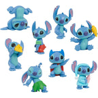 Image produit Lilo & Stitch Mini-figurines Pack de 8 Stitch Collectible Figure Set 7 cm