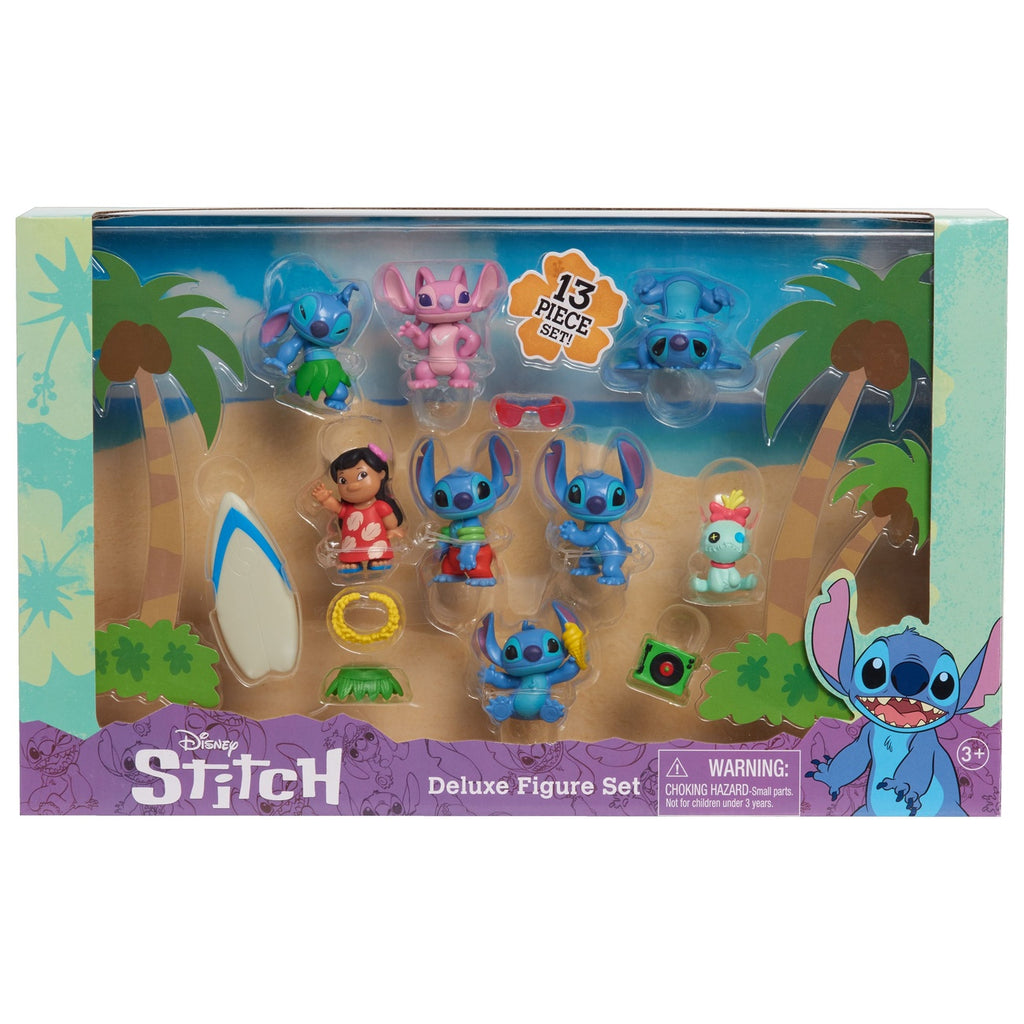 Product image Lilo & Stitch Mini Figures 8-Pack Stitch Deluxe Figure Set 7 cm