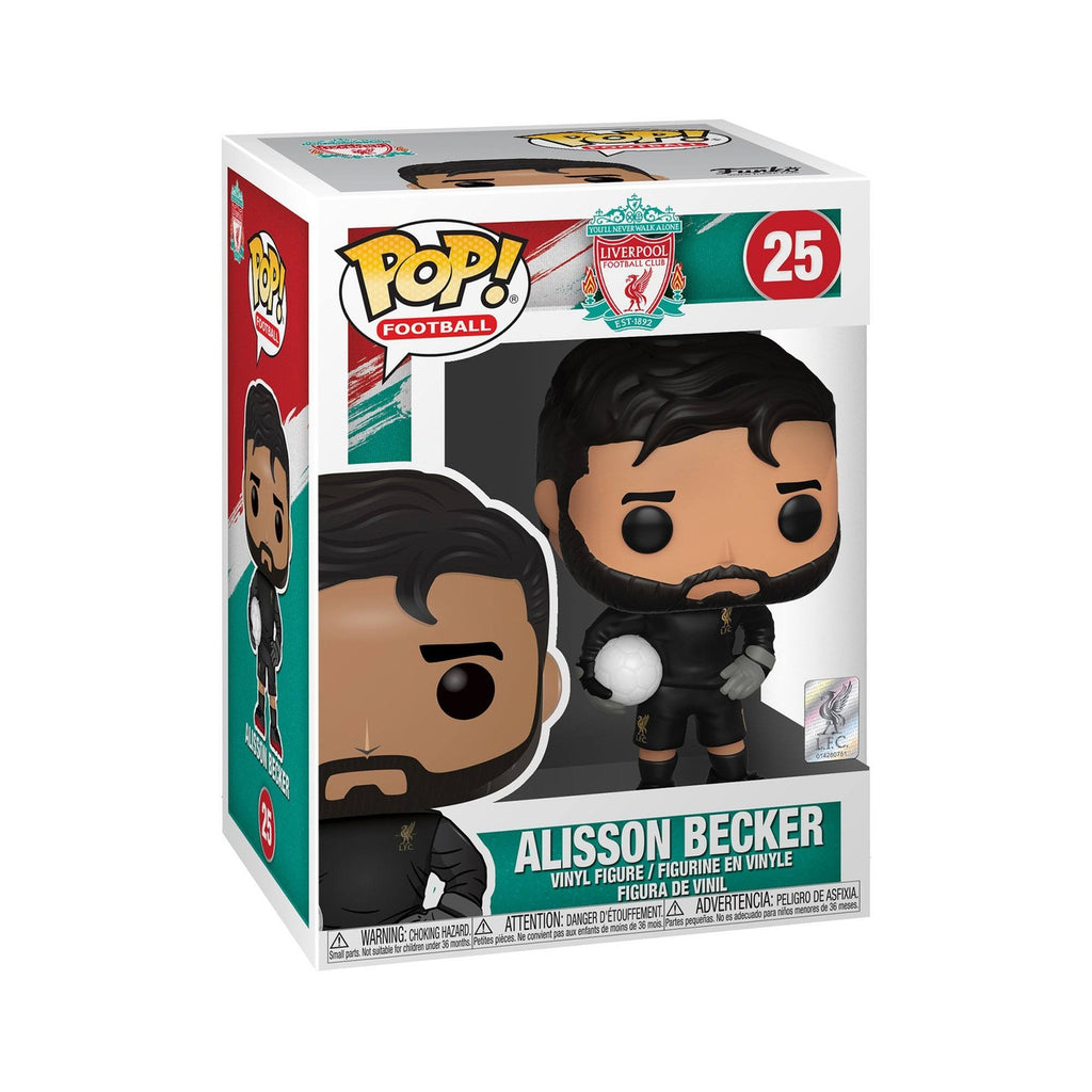 Image produit Liverpool F.C. POP! Football figurine en vinyle Alisson Becker 9 cm