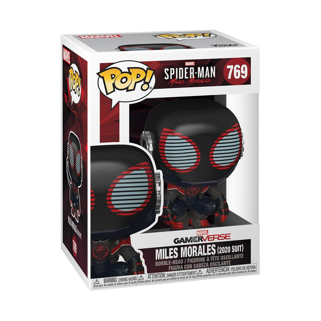 Image produit Marvel's Spider-Man POP! Games figurine vinyle Miles Morales 2020 Suit 9 cm