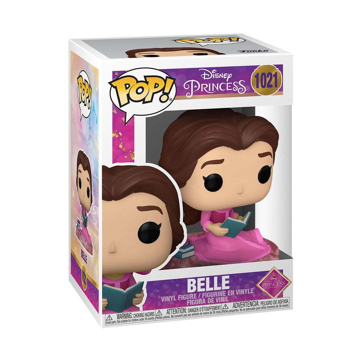 Image produit Disney : Ultimate Princess figurine POP! Disney en vinyle Belle (La Belle et la Bête) 9 cm