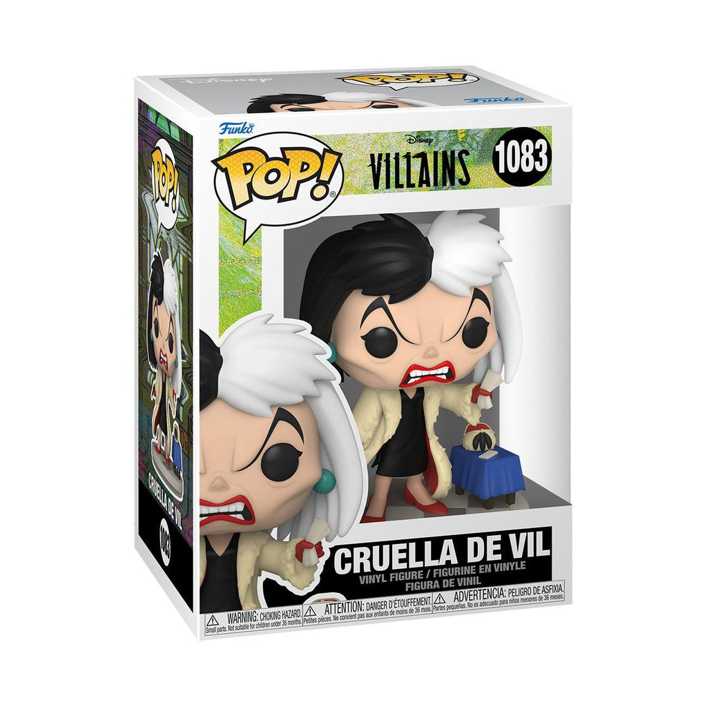 Product image Disney: Villains POP! Disney Vinyl Figure Cruella de Vil 9 cm
