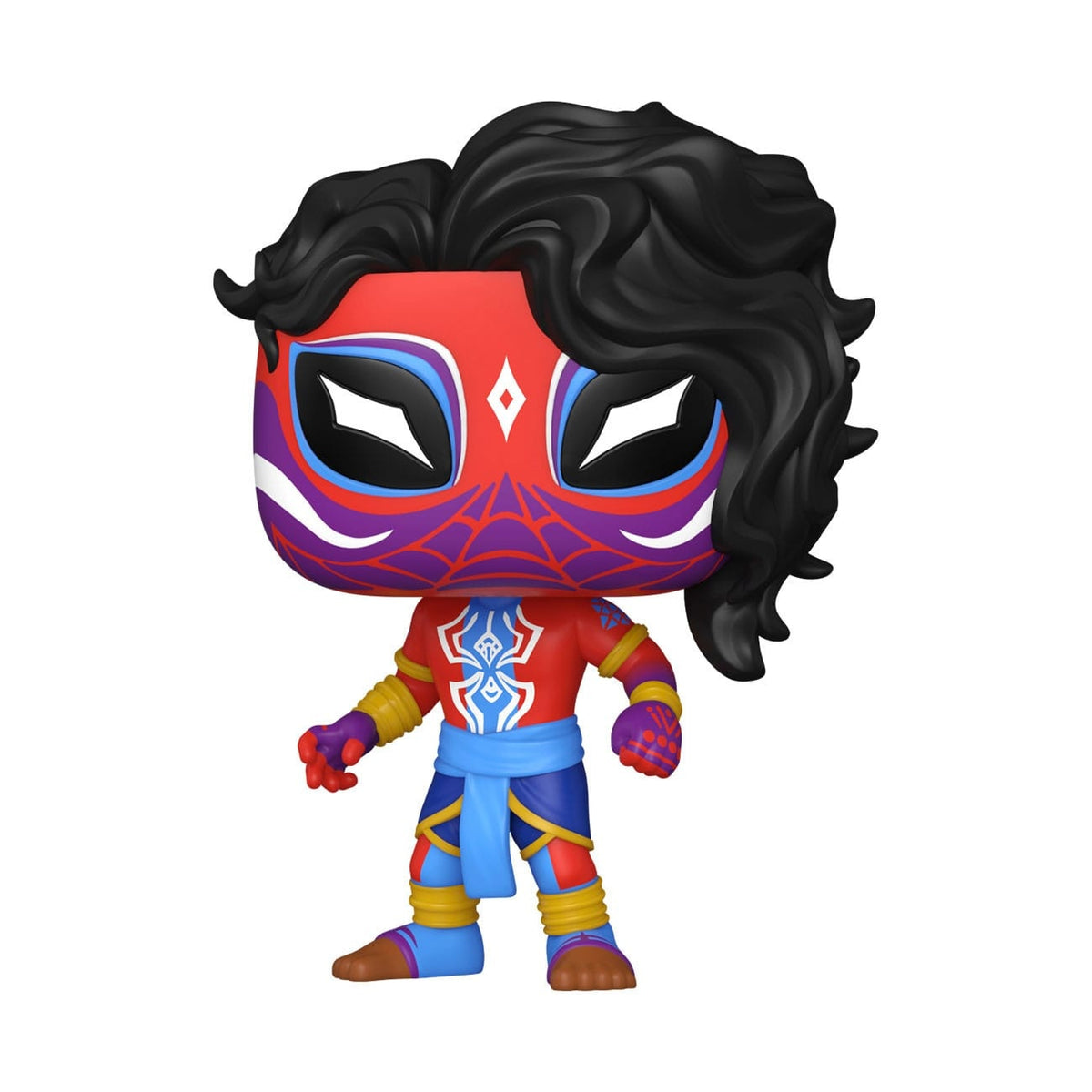 Image produit Spider-Man: Across the Spider-Verse Figurine POP! Movies Vinyl Spider-Man India 9 cm