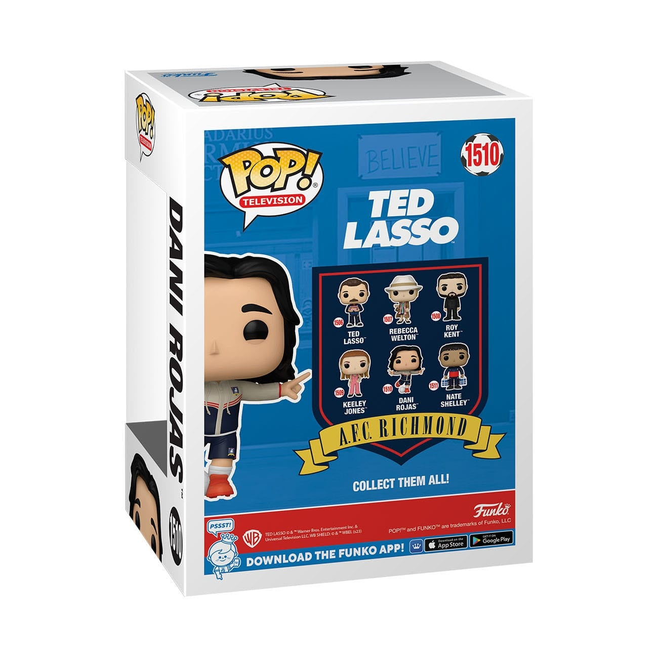Image produit Ted Lasso Figurine POP! TV Vinyl Dani Rojas 9 cm