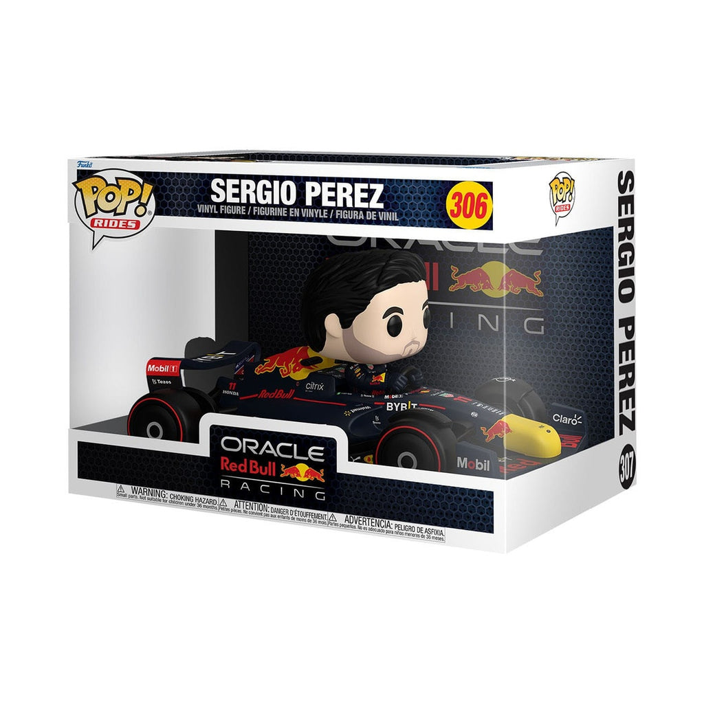 Image produit Formule 1 POP! Rides Super Deluxe figurine vinyle Sergio Perez 15 cm