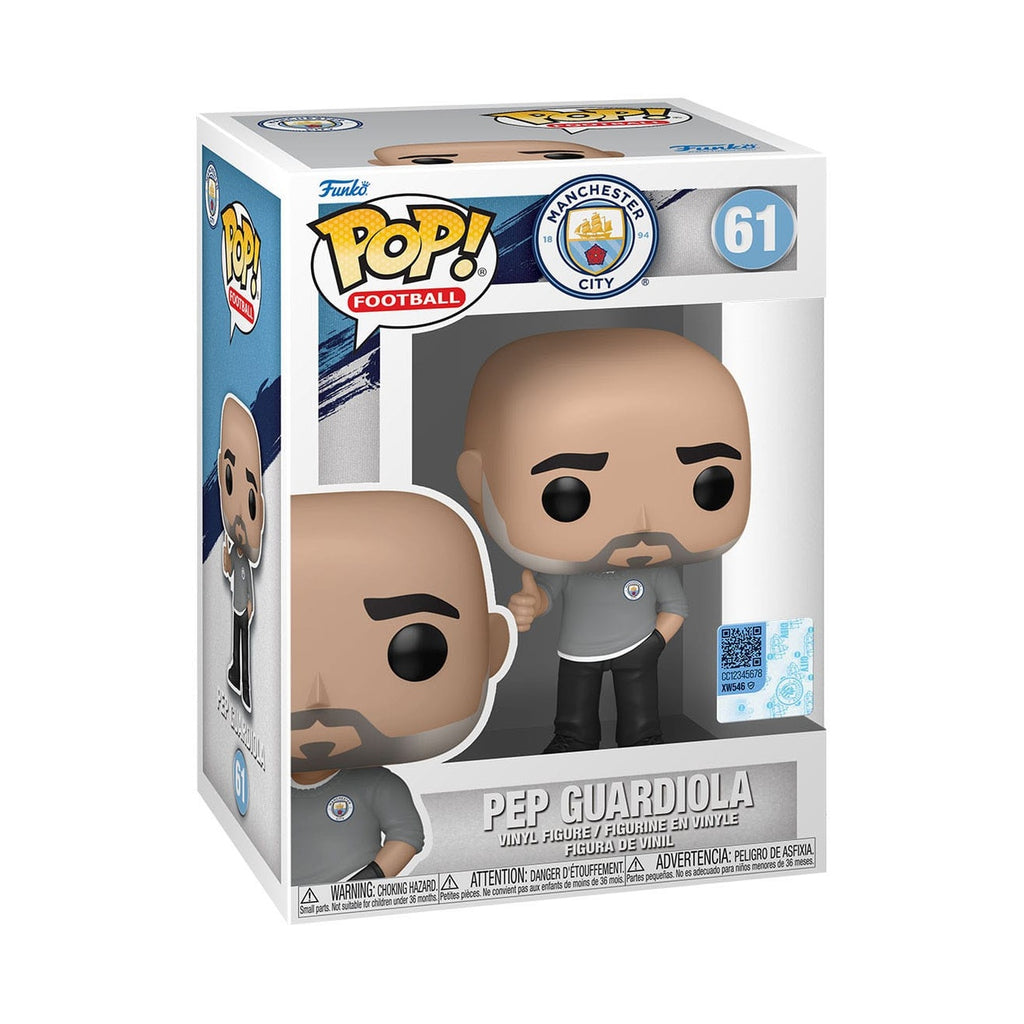 Image produit EFL POP! Football figurine vinyle ManCity - Pep Guardiola 9 cm
