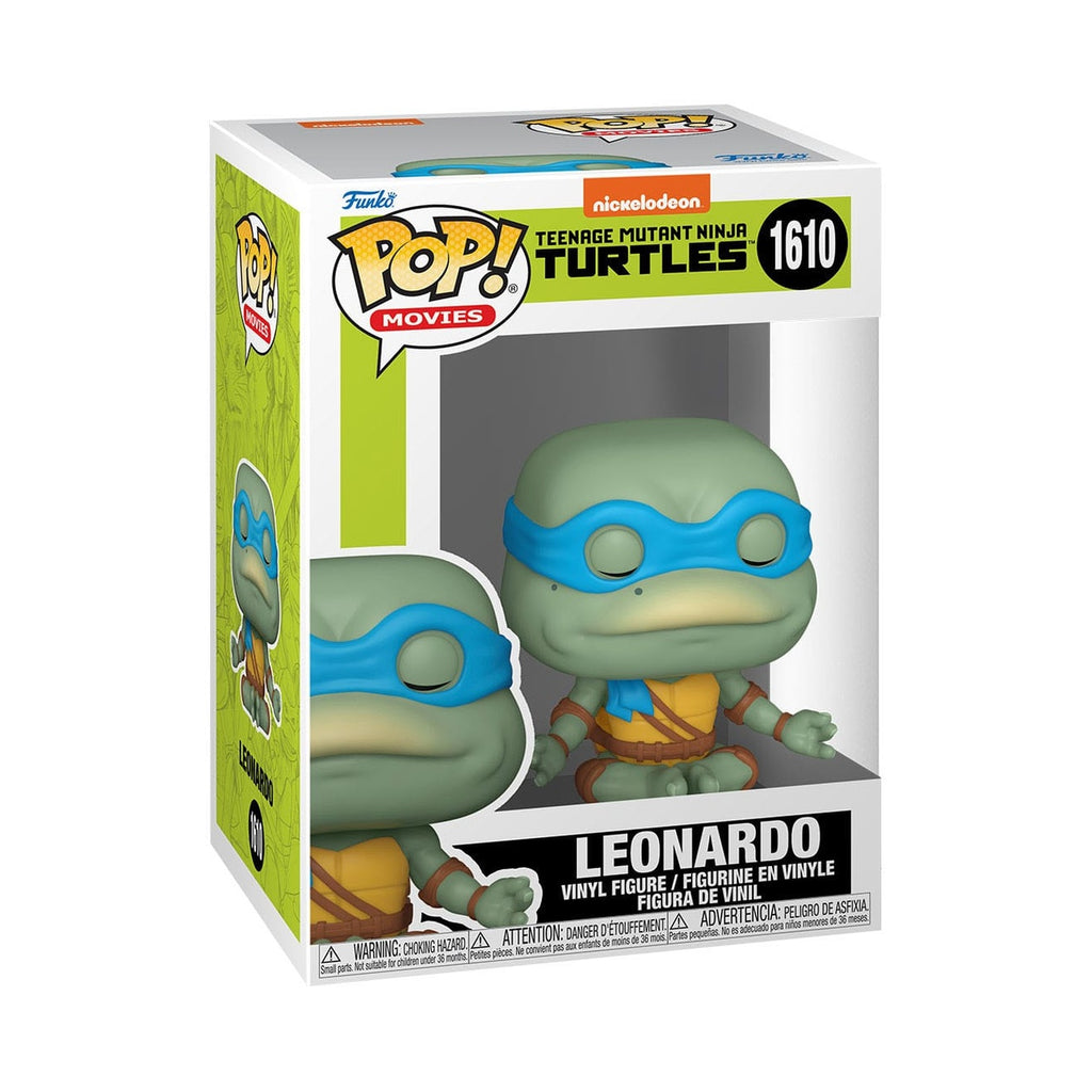 Image produit Teenage Mutant Ninja Turtles POP! Movies Figurine vinyle Leonardo (Meditating) 9 cm