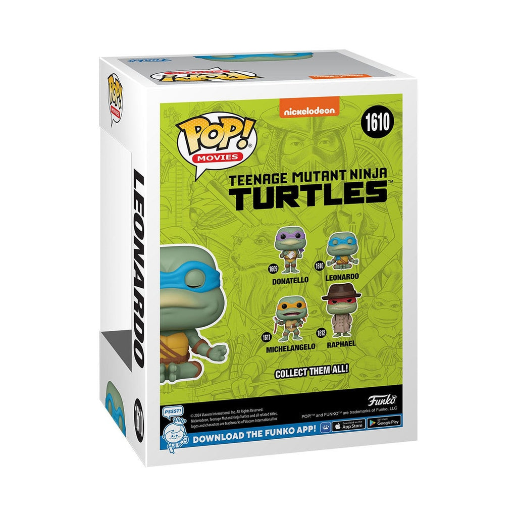 Image produit Teenage Mutant Ninja Turtles POP! Movies Figurine vinyle Leonardo (Meditating) 9 cm