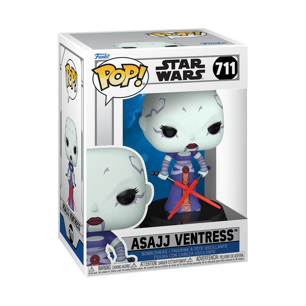 Image produit Star Wars POP! Figurine bobble-head en vinyle Asajj Ventress 9 cm