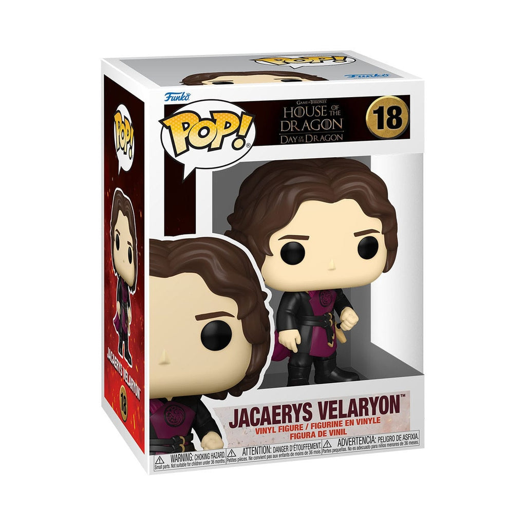 Image produit House of the Dragon POP! TV figurine en vinyle Jarcarys Valaryon 9 cm