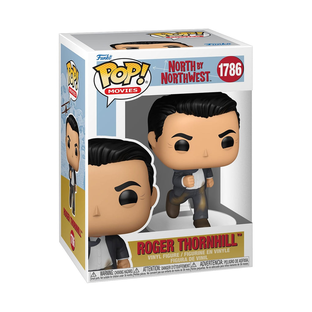 Image produit La Mort aux trousses POP! Movies figurine en vinyle Roger Thornhill 9 cm