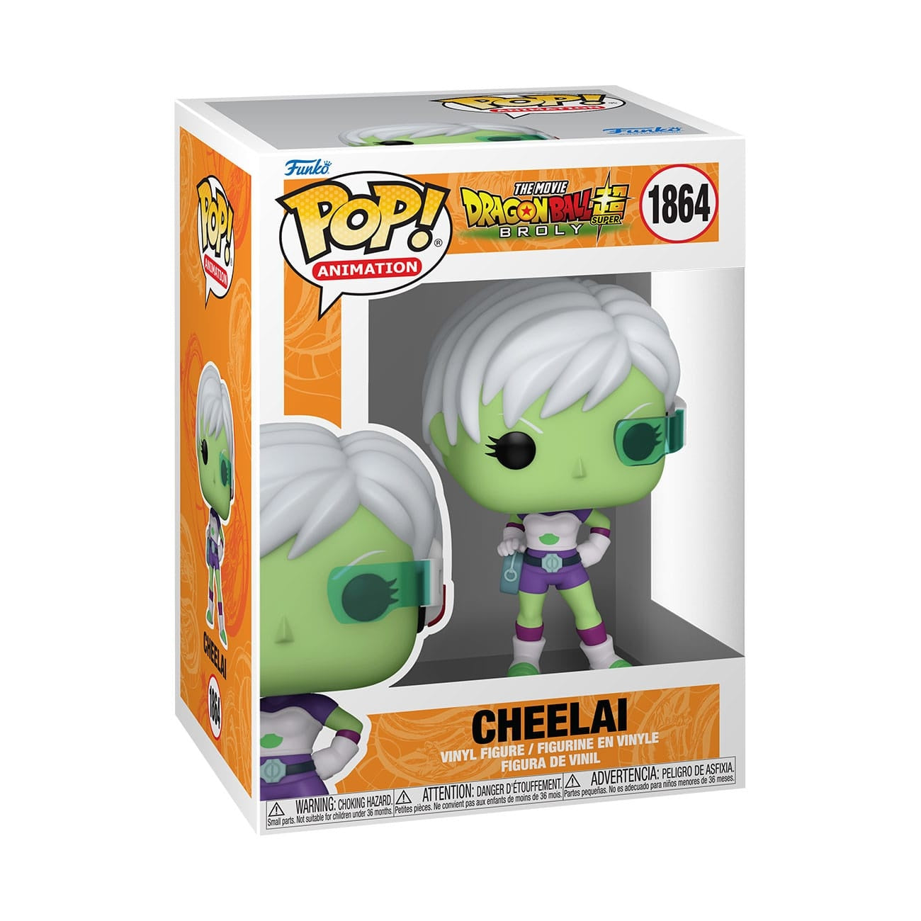 Image produit Dragon Ball Super : Broly POP! Animation figurine vinyle Cheelai 9 cm
