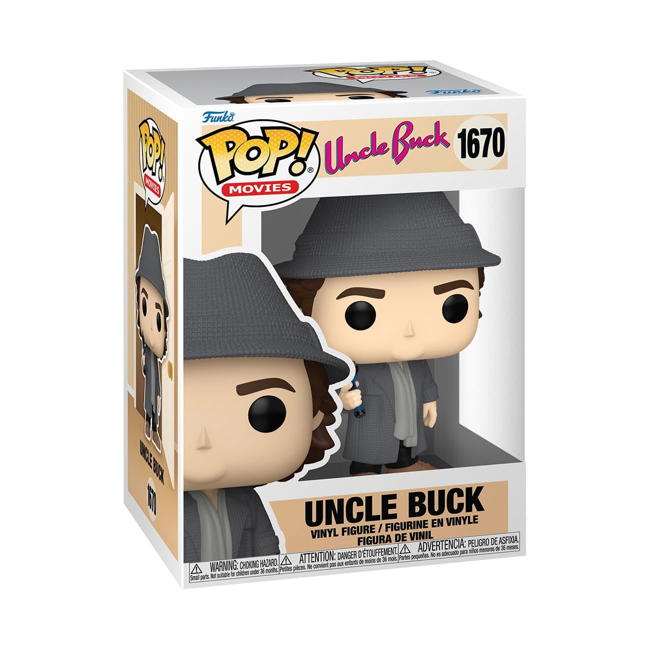 Image produit Maman, je m’occupe du bébé – Figurine Uncle Buck POP! Movies en vinyle 9 cm