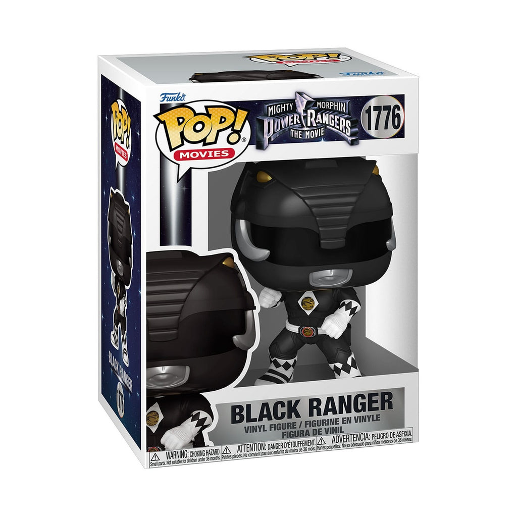Image produit Power Rangers – Le Film figurine POP! Movies Vinyl Black Ranger 9 cm