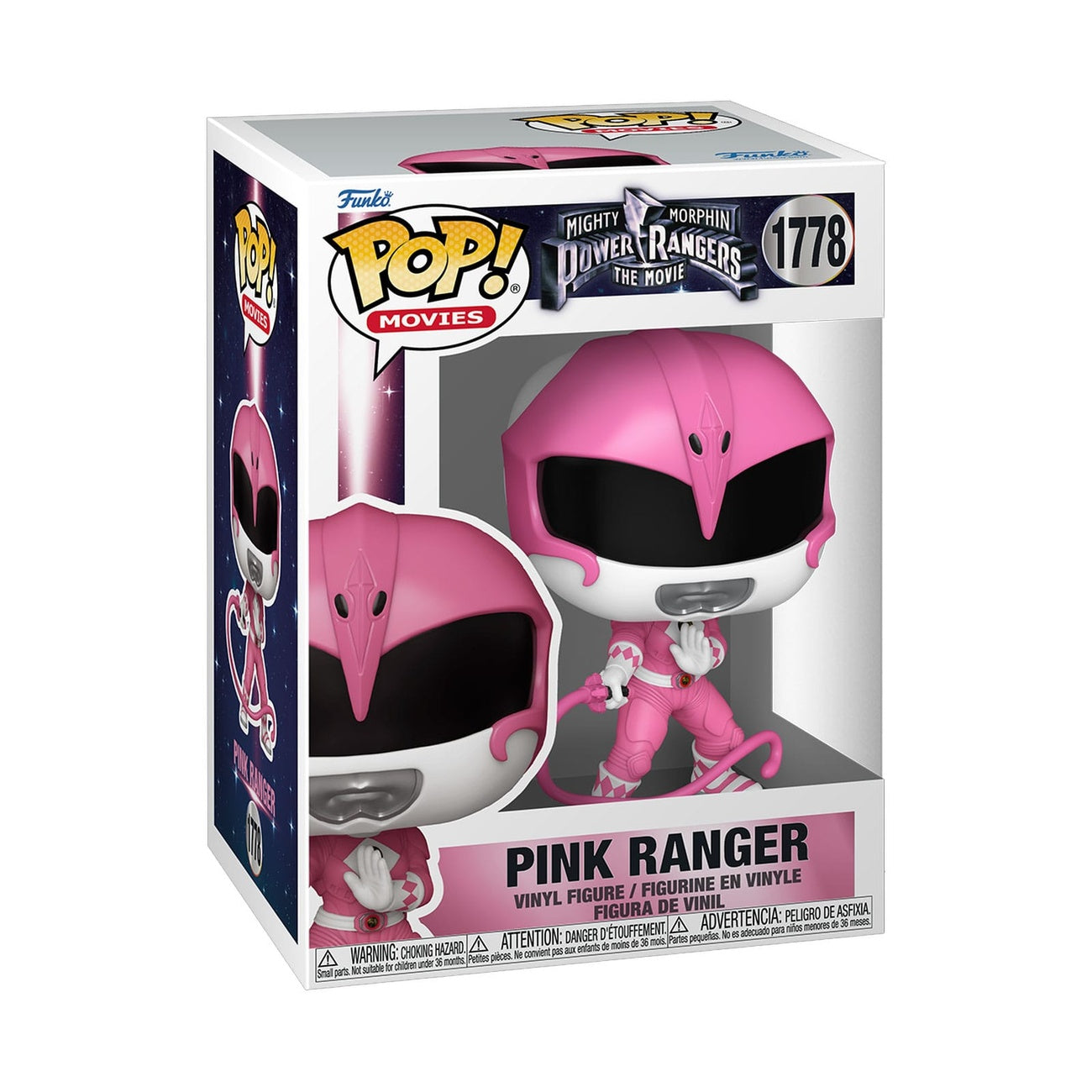Image produit Power Rangers - Le Film POP! Movies figurine en vinyle Pink Ranger 9 cm
