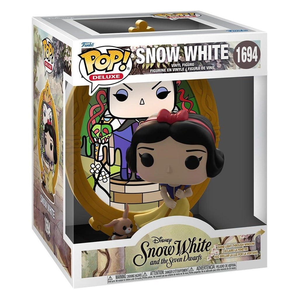 Image produit Blanche-Neige POP! Deluxe figurine en vinyle Snow White (Glass) 9 cm