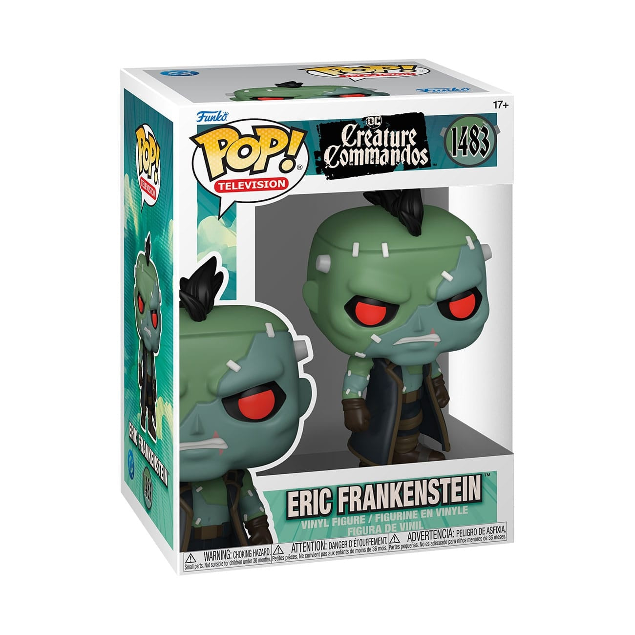 Image produit Creature Commandos POP! TV figurine en vinyle Eric Frankenstein 9 cm