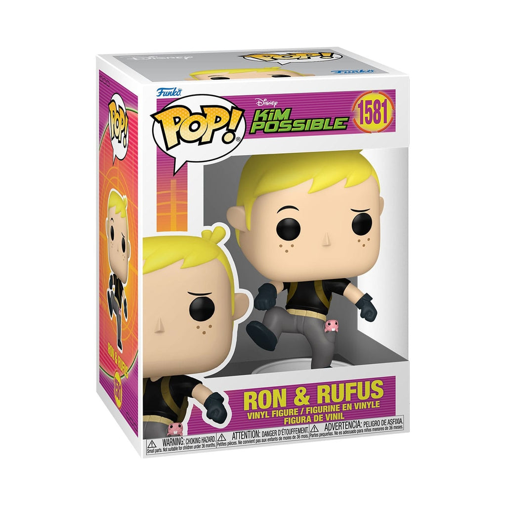 Product image Kim Possible POP! Vinyl Figure Ron w/ Rufus 9 cm