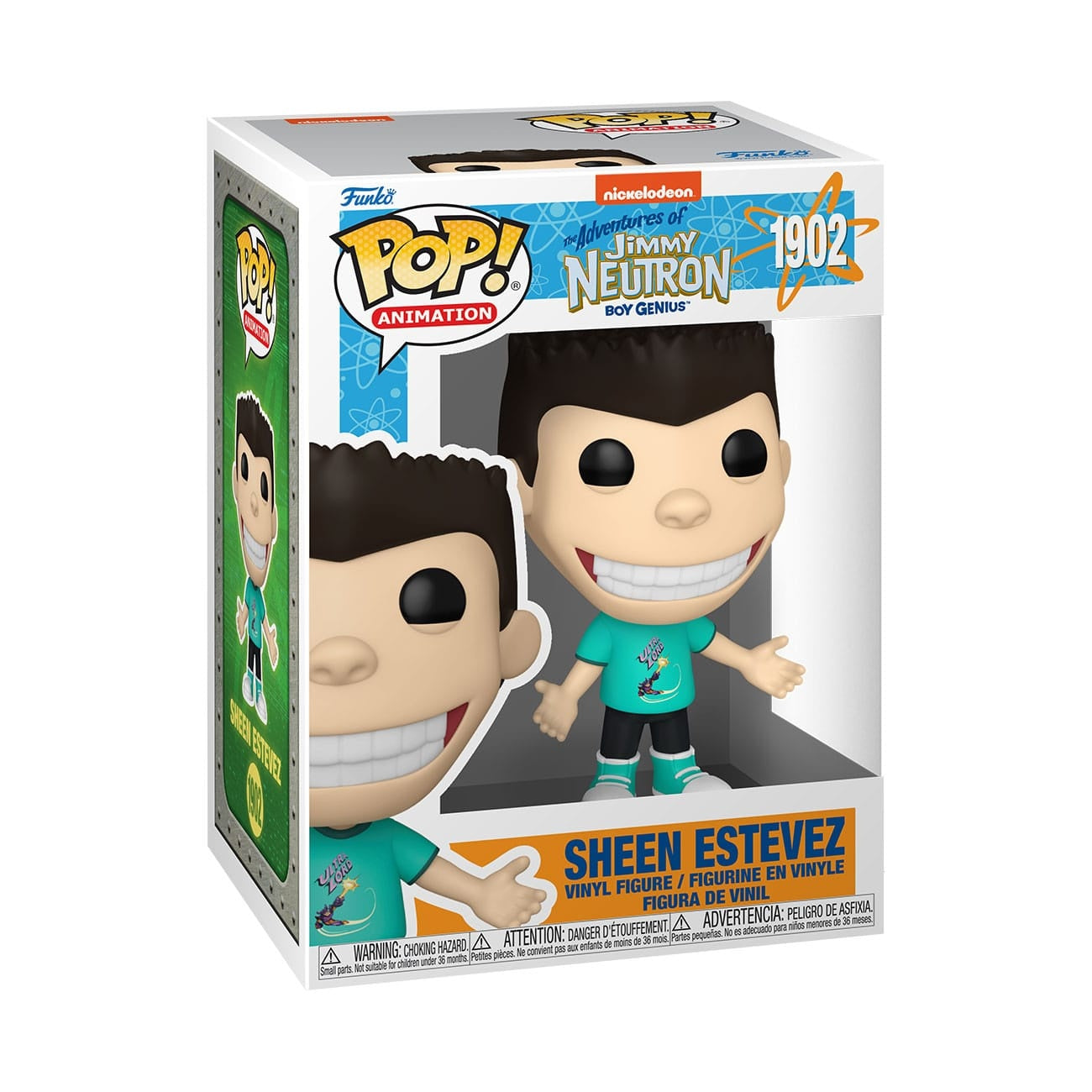 Image produit Jimmy Neutron POP! TV figurine en vinyle Sheen 9 cm