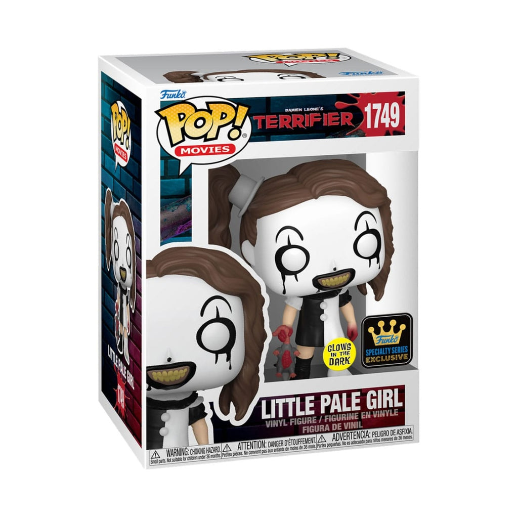Image produit Terrifier POP! Movies figurine en vinyle Little Pale Girl (GW) 9 cm