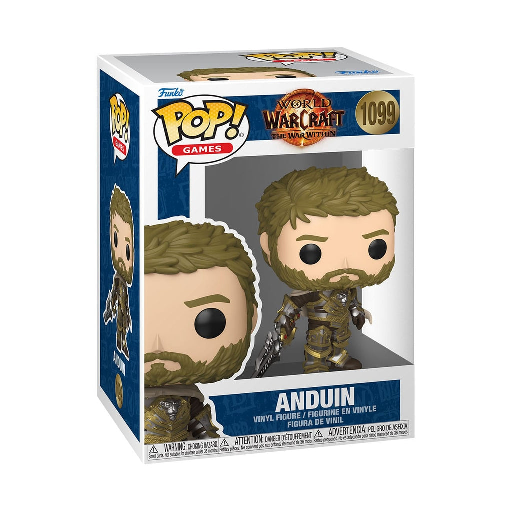 Image produit World of Warcraft POP! Games figurine en vinyle Anduin (WW) 9 cm