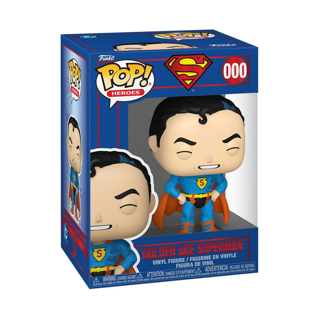 Image produit DC Comics POP! Heroes figurine en vinyle Golden Age Superman 9 cm