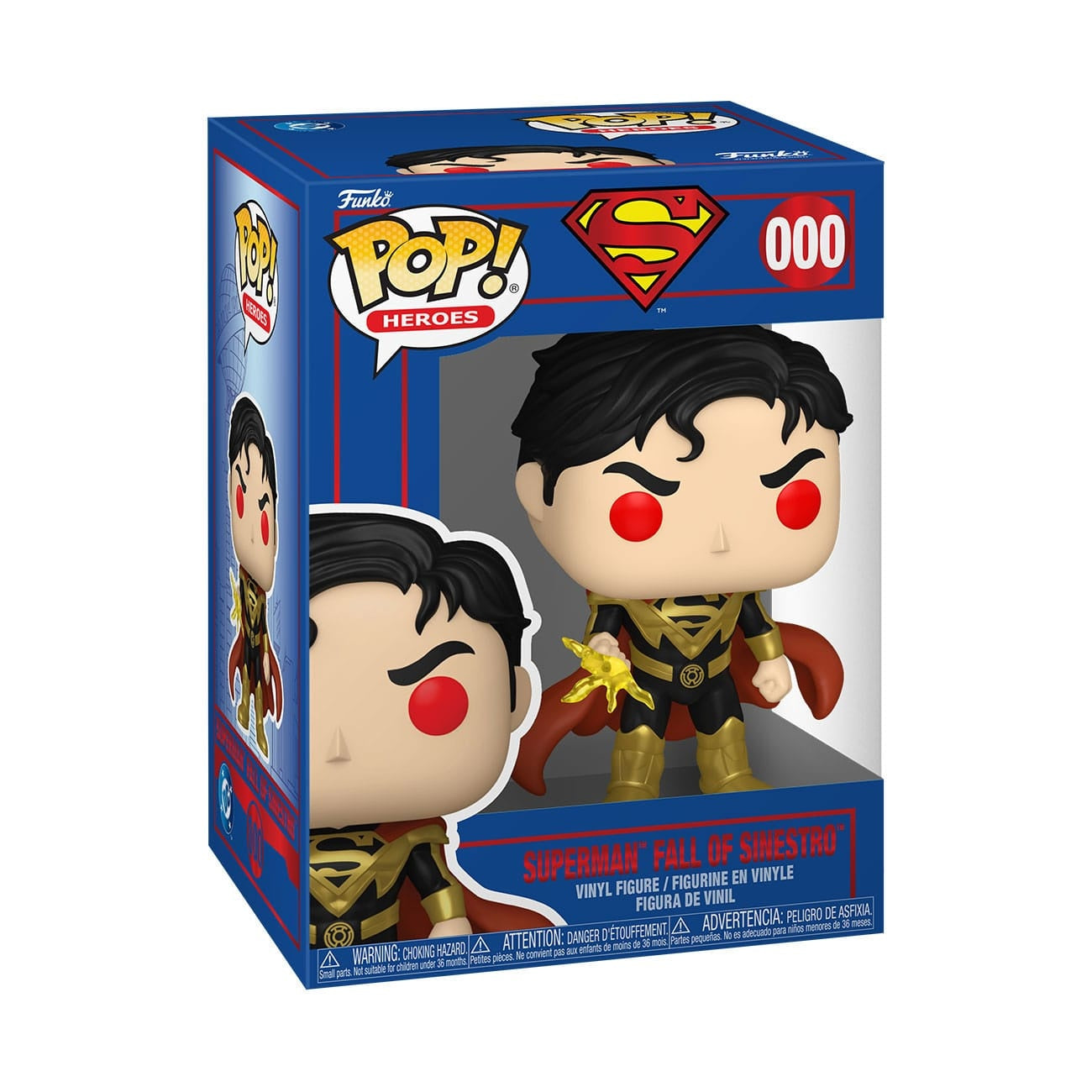 Image produit DC Comics POP! Heroes figurine vinyle Superman Fall of Sinestro 9 cm