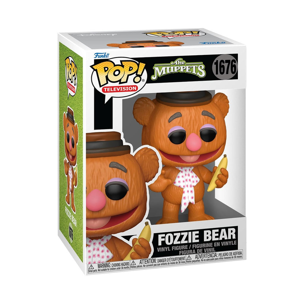 Image produit The Muppets POP! Television figurine en vinyle Fozzie Bear 9 cm