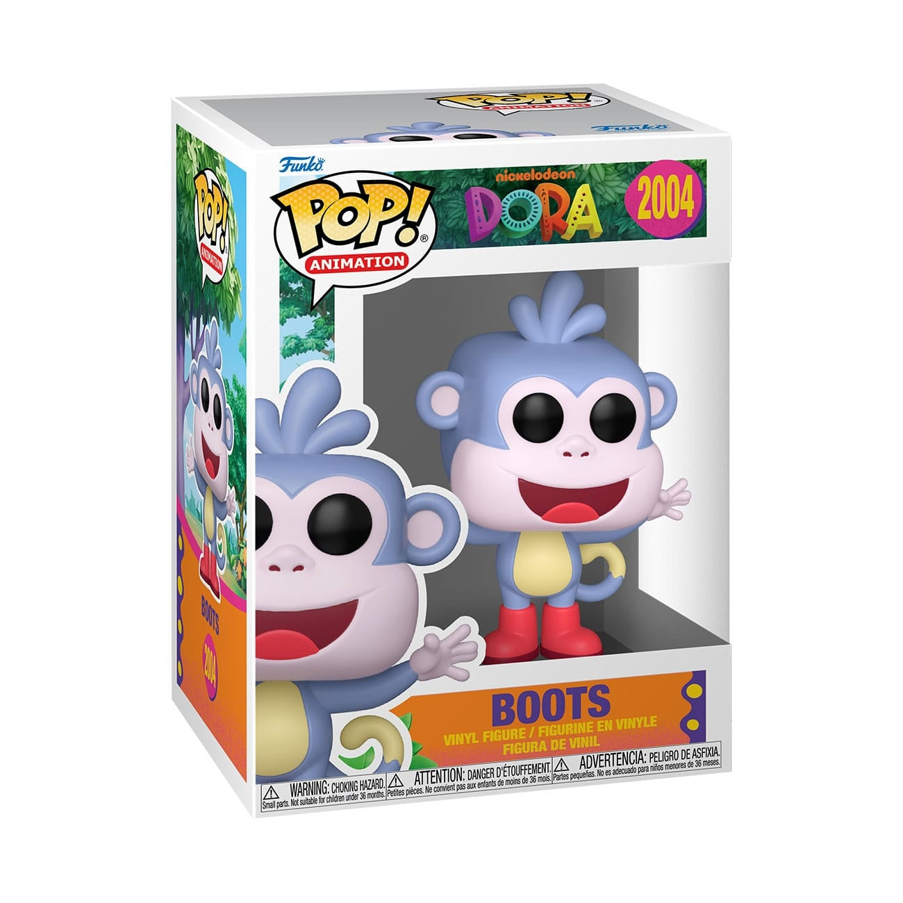 Image produit Dora POP! Animation figurine vinyle Boots 9 cm