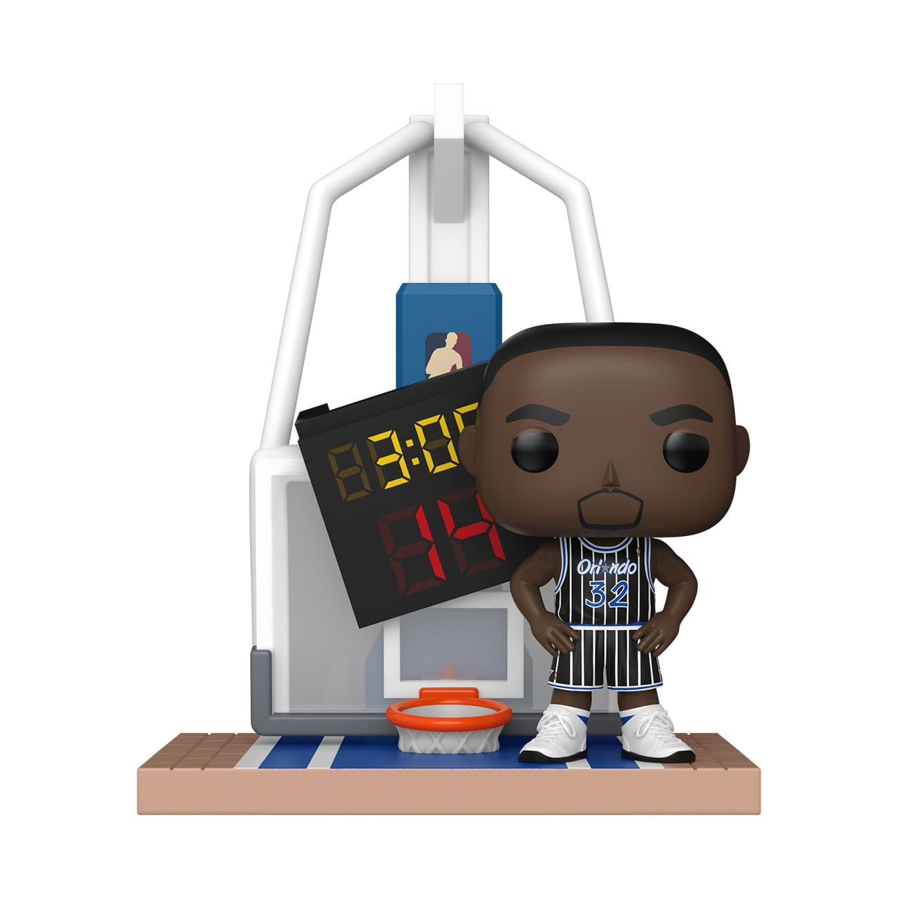 Image produit NBA Legends POP! Sports Figurine Deluxe Vinyle Shaq avec panneau 16 cm