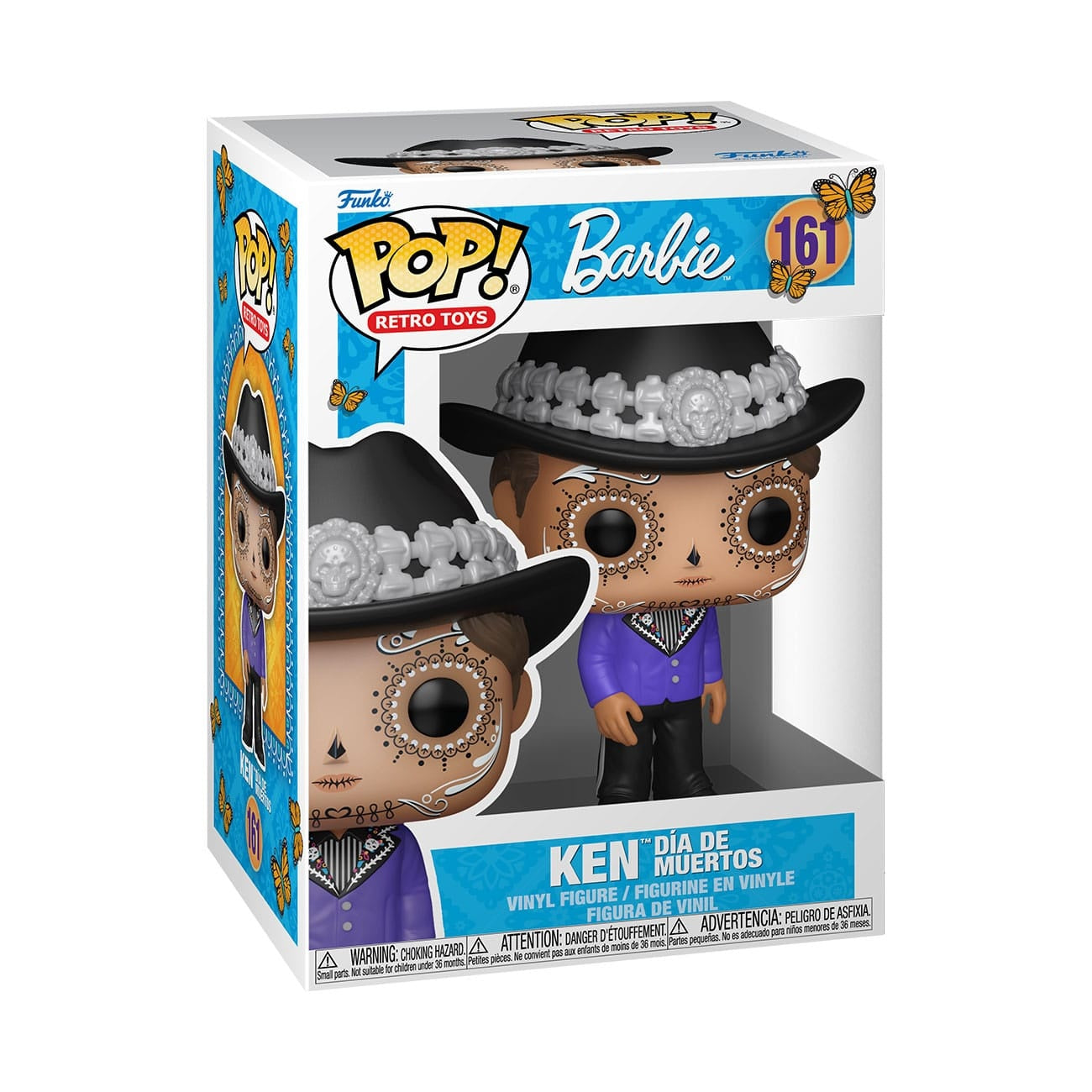 Image produit Barbie POP! Retro Toys figurine en vinyle Ken Dia de los Muertos 9 cm