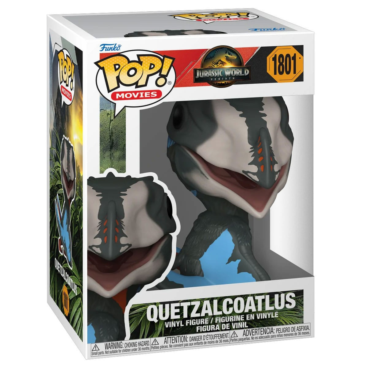 Image produit Jurassic World : Le Monde d’après POP! Movies figurine en vinyle Quetzalcoatlus 9 cm