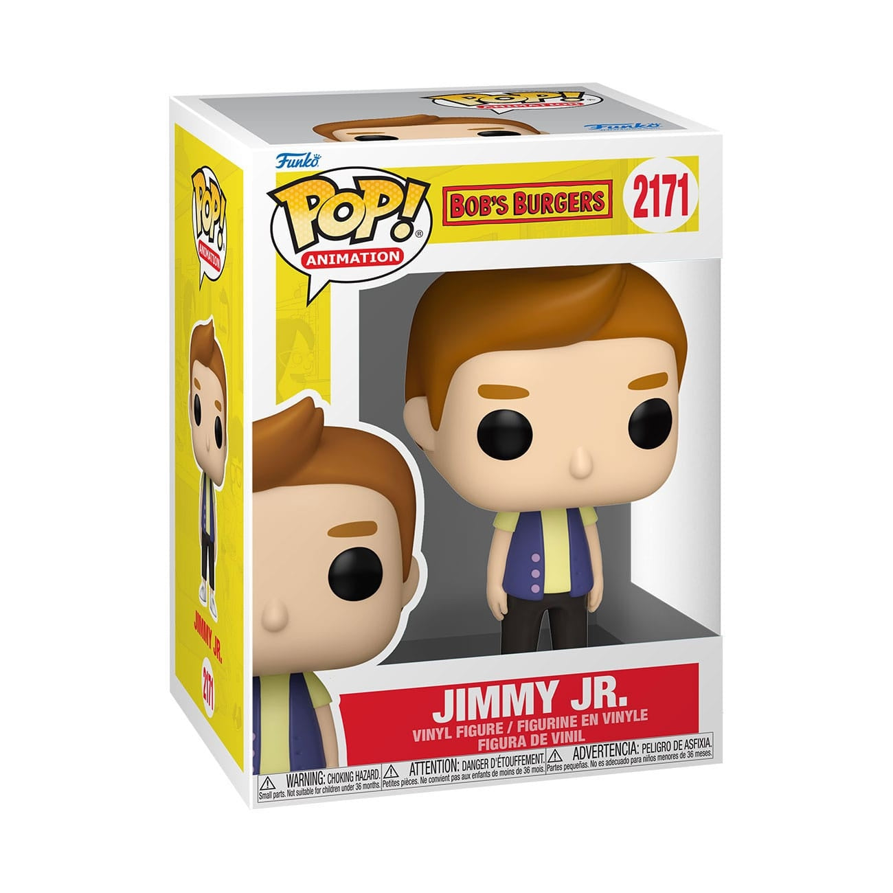 Image produit Bob's Burgers POP! Television figurine vinyle Jimmy Jr. 9 cm