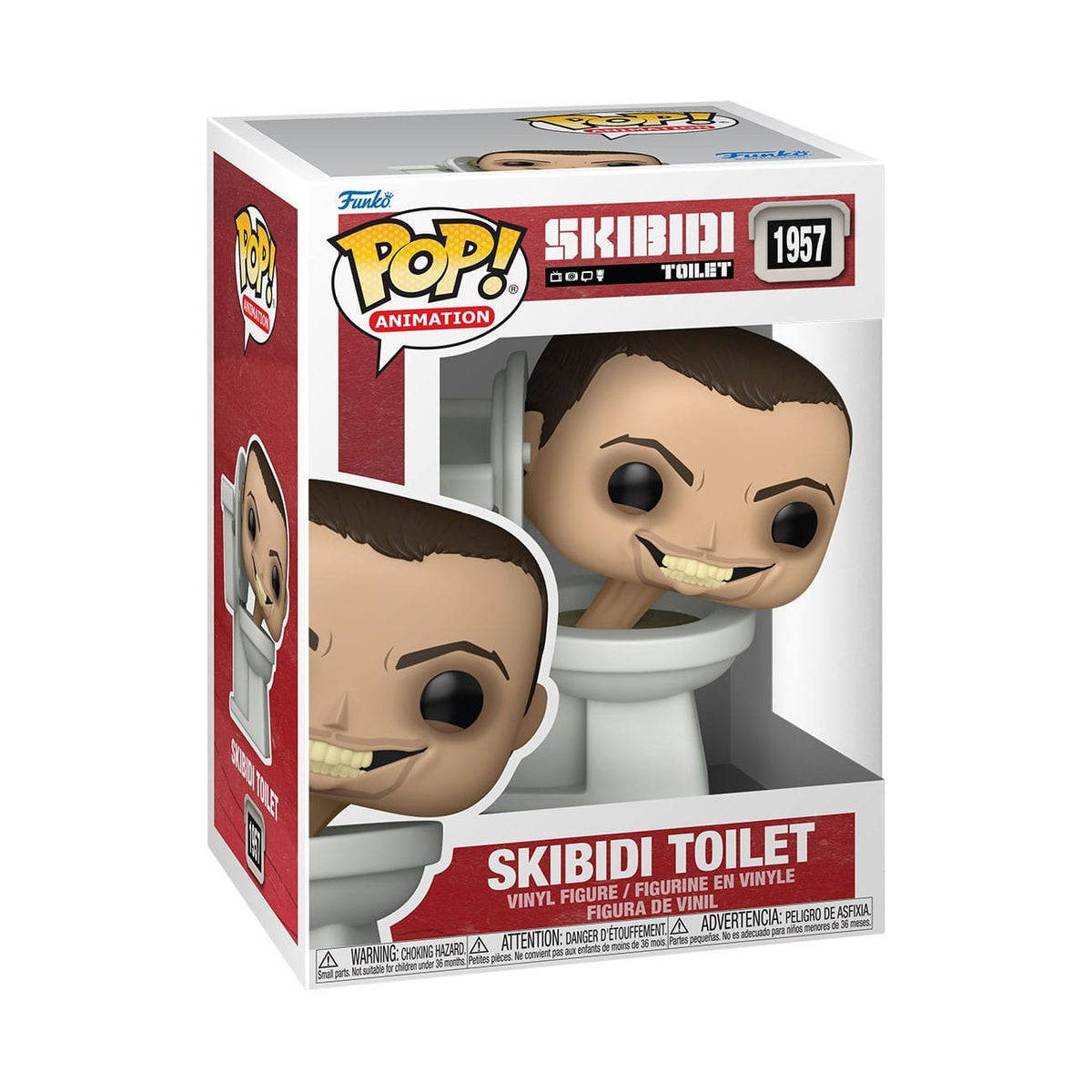 Image produit Skibidi Toilet POP! Rocks figurine vinyle Skibidi Toilet 9 cm
