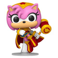 Image produit DC x Sonic the Hedgehog POP! Heroes figurine vinyle Amy en Wonder Woman 9 cm