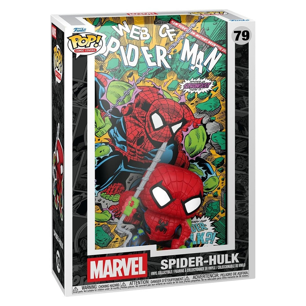 Image produit Marvel POP! Comic Covers Figurine en vinyle Web of Spider-Man n°70 (Spider-Hulk) 9 cm