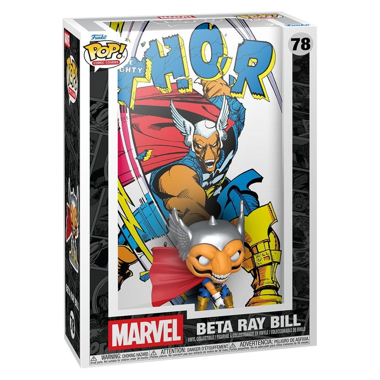 Image produit Marvel POP! Comic Covers figurine vinyle The Mighty Thor n°337 (Beta Ray Bill) 9 cm