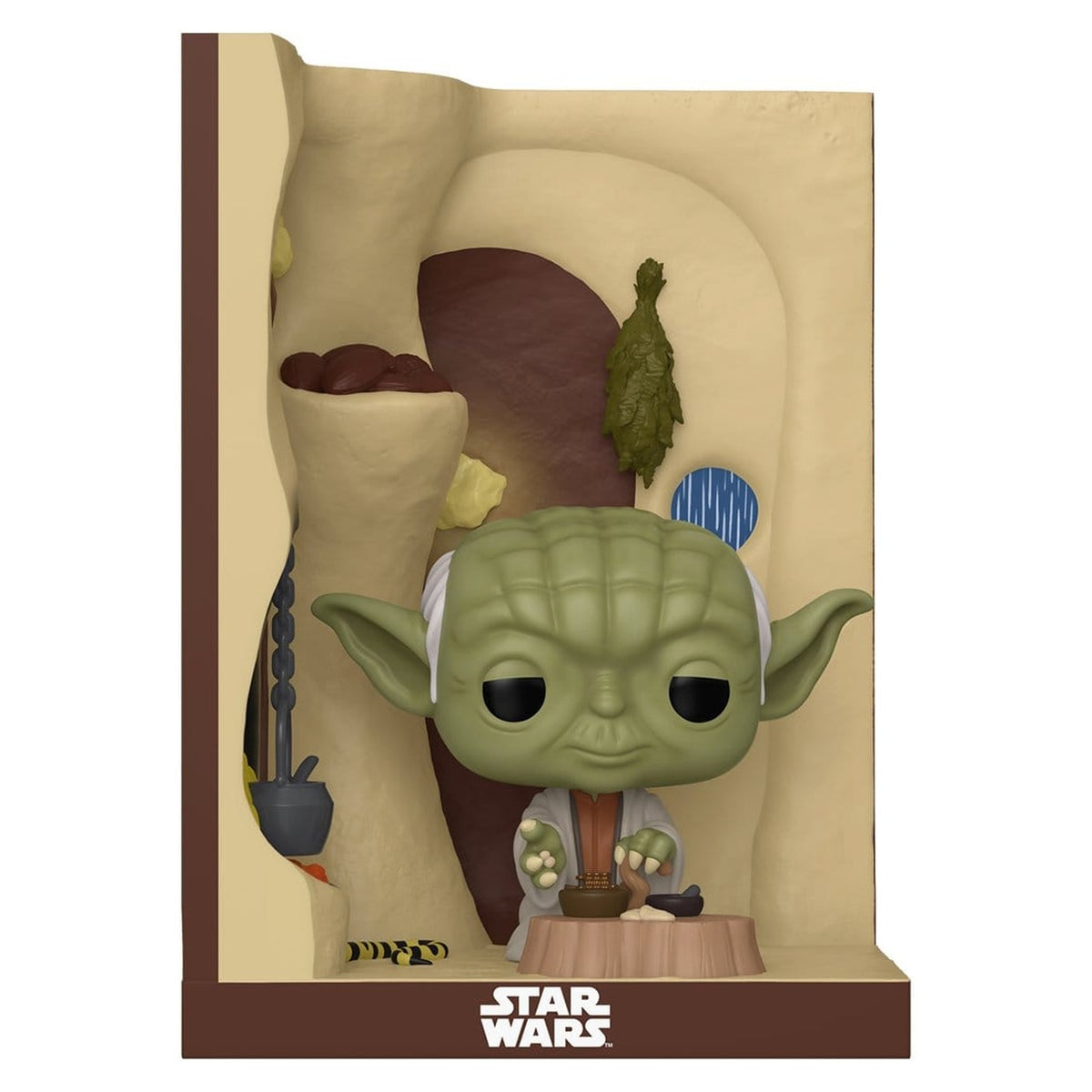 Image produit Star Wars POP! Nooks figurine en vinyle Yoda's Hutt 9 cm
