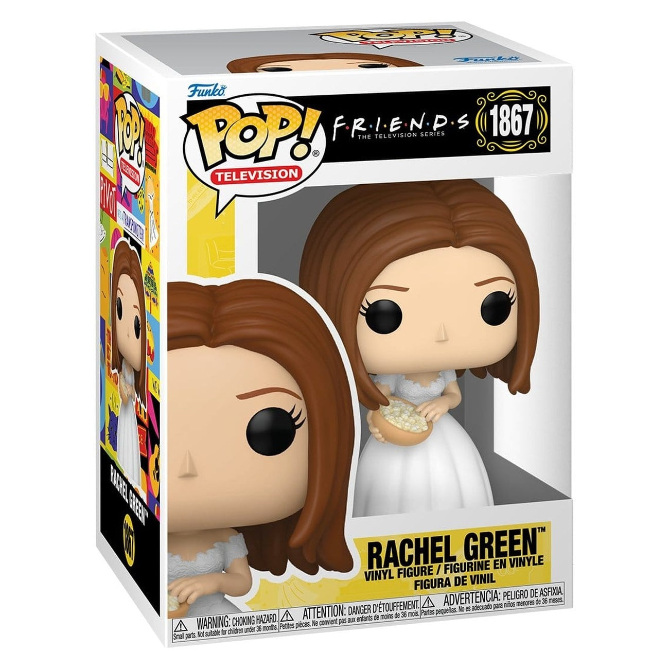 Image produit Friends POP! TV Figurine Vinyle Rachel Green (Robe de mariée) 9 cm
